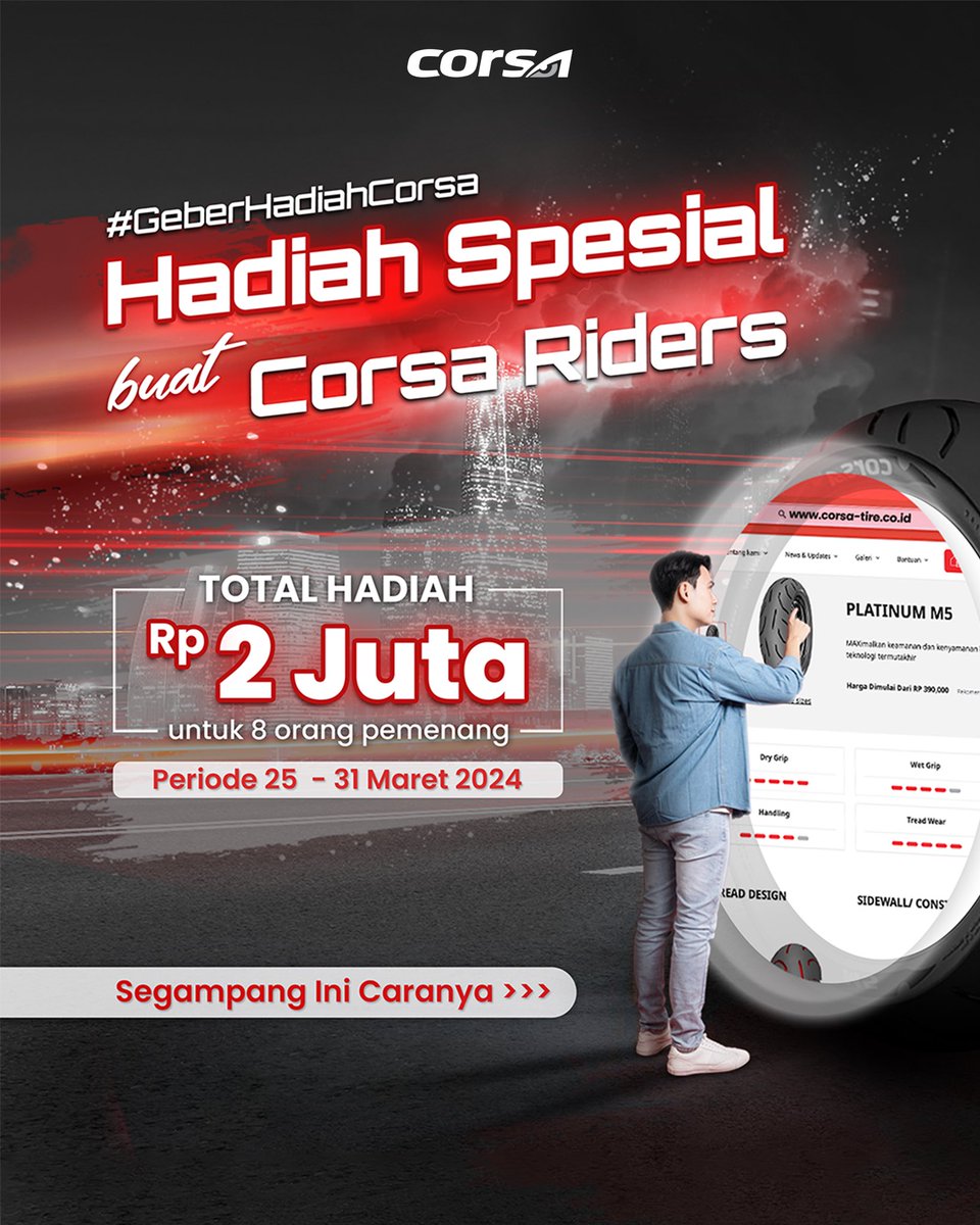 Corsa Motorcycle Tire tweet media