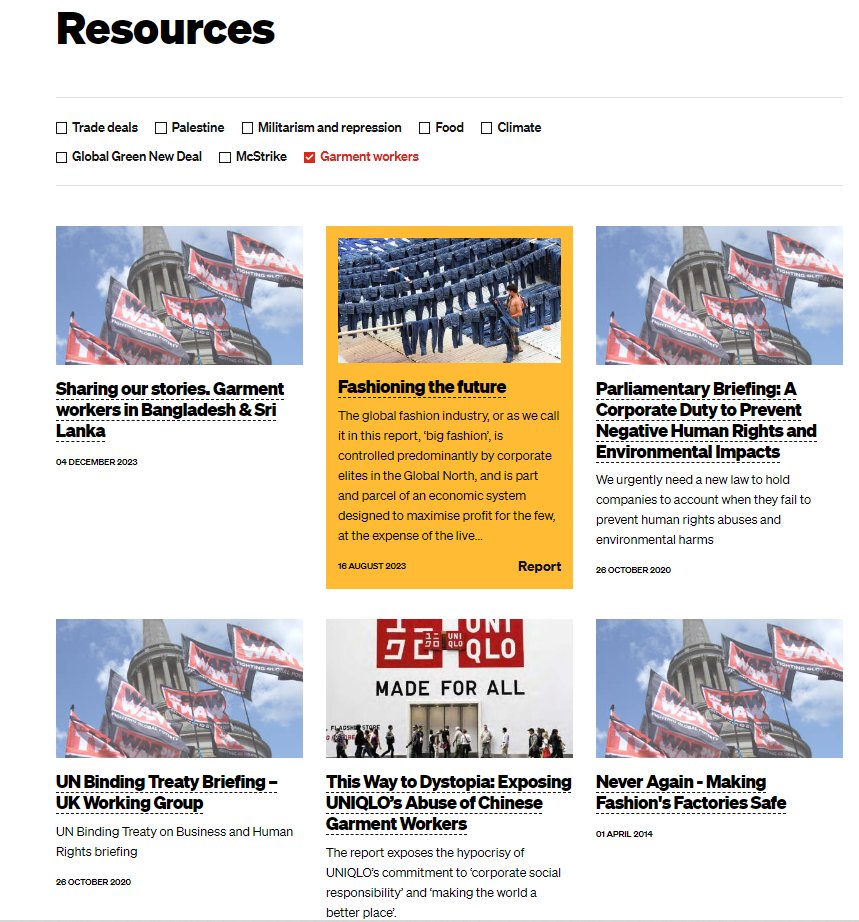 waronwant.org/resources?f%5B… Great set of resources from @WarOnWant about ethics in the clothing manufacturing industry, ideal to set as #paper3 reading for the Easter holidays, ready for discussion in the new term #businessteacher #edubus #busedu #edutwitter #ethics #Clothing