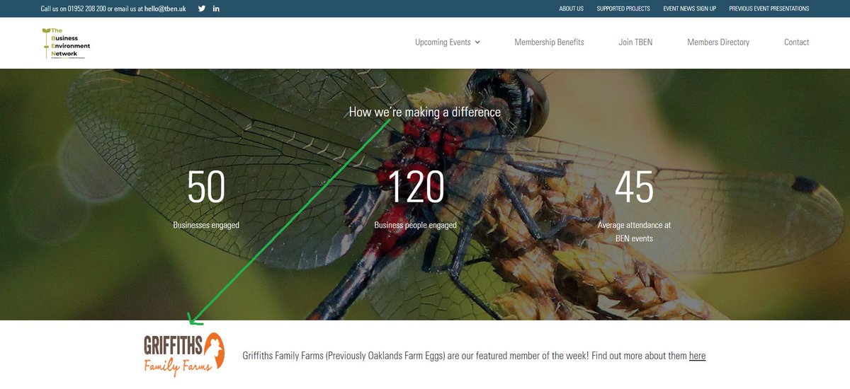 Congratulations to our TBEN member of the week <a href="/OaklandsEggs/">Oaklands Farm Eggs</a>

Griffiths Family Farms (previously known as Oaklands Farm Eggs) are founded on strong principles of protecting the environment, the welfare of animals and producing high quality food.

Read more:tben.uk/members/griffi…
