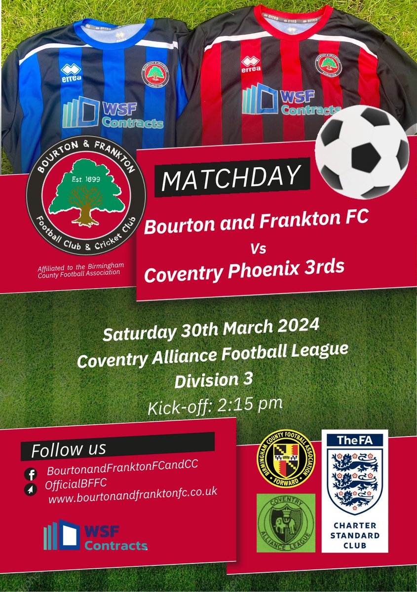 ⚽️ Weekend football

With it being Easter, just the one game on Saturday this week.