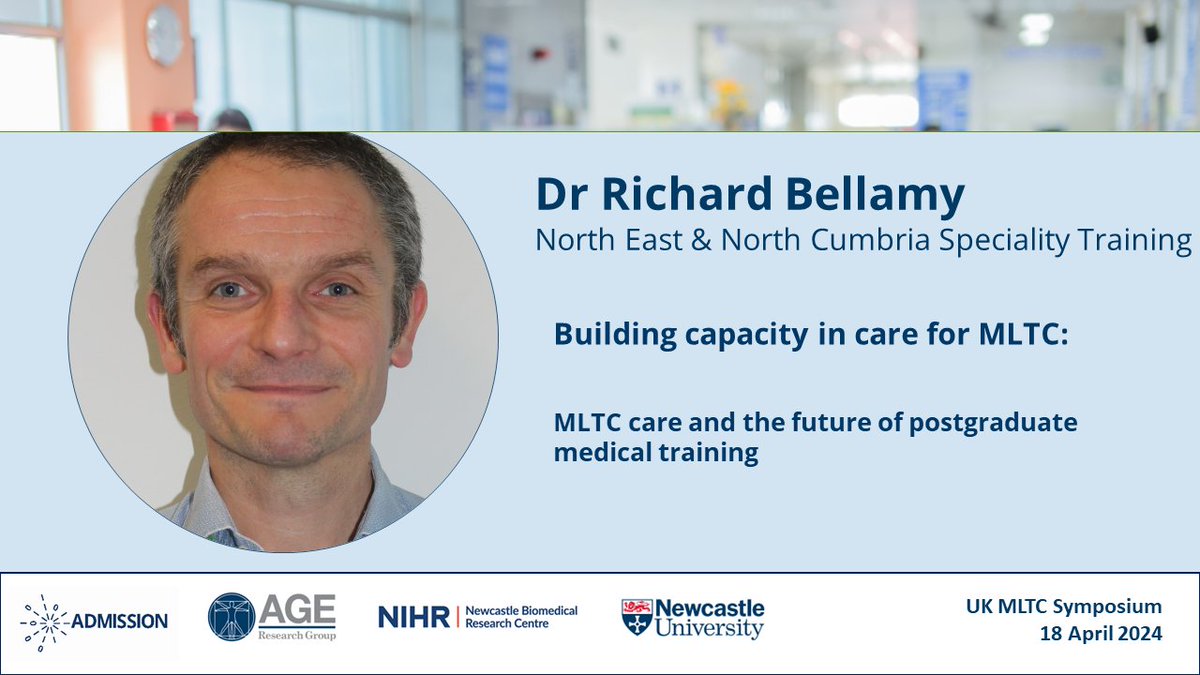 A great opportunity to hear Dr Richard Bellamy discuss MLTC care and the future of postgraduate medical training at the UK MLTC symposium 2024. See the full programme here: bit.ly/3ZKfVpf Book your place now: forms.office.com/e/2tth1eigy7