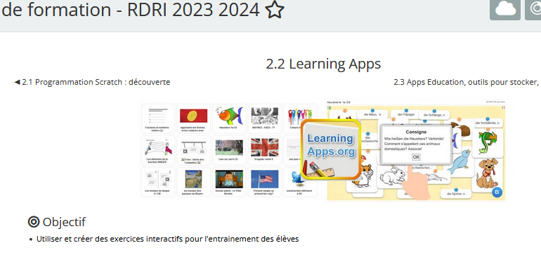 RDRI_Lyon's tweet photo. Nouveau micro-module en distanciel demain à 12h15 ou 17h : Découverte de LearningApps : tester quelques applications et se projeter dans une utilisation pédagogique en classe. Ouvert à tous sur inscription 
https://t.co/R6PojPf0Sd https://t.co/u3mcFA1ySE
