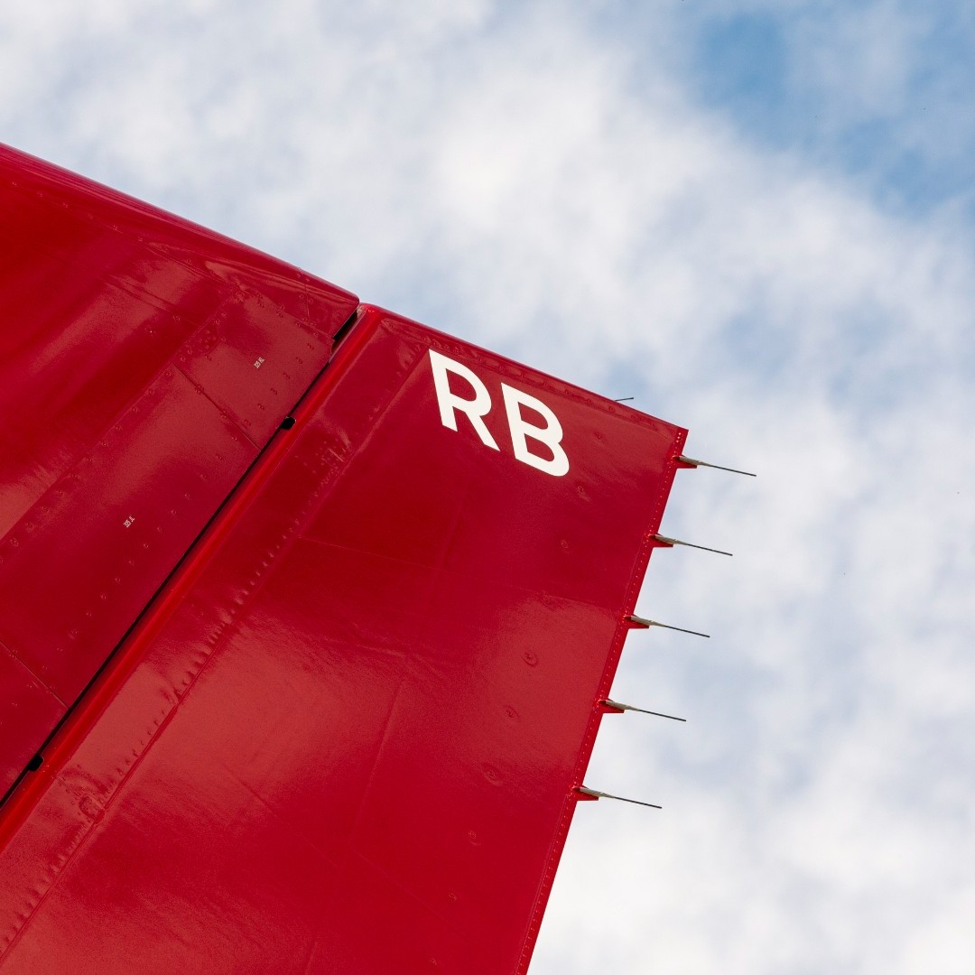 We’ve been keeping a secret, introducing our newest fleet addition A330neo, Ruby Rebel, G-VSRB – designed and named to honour our founder Sir @RichardBranson, with a new flying icon.