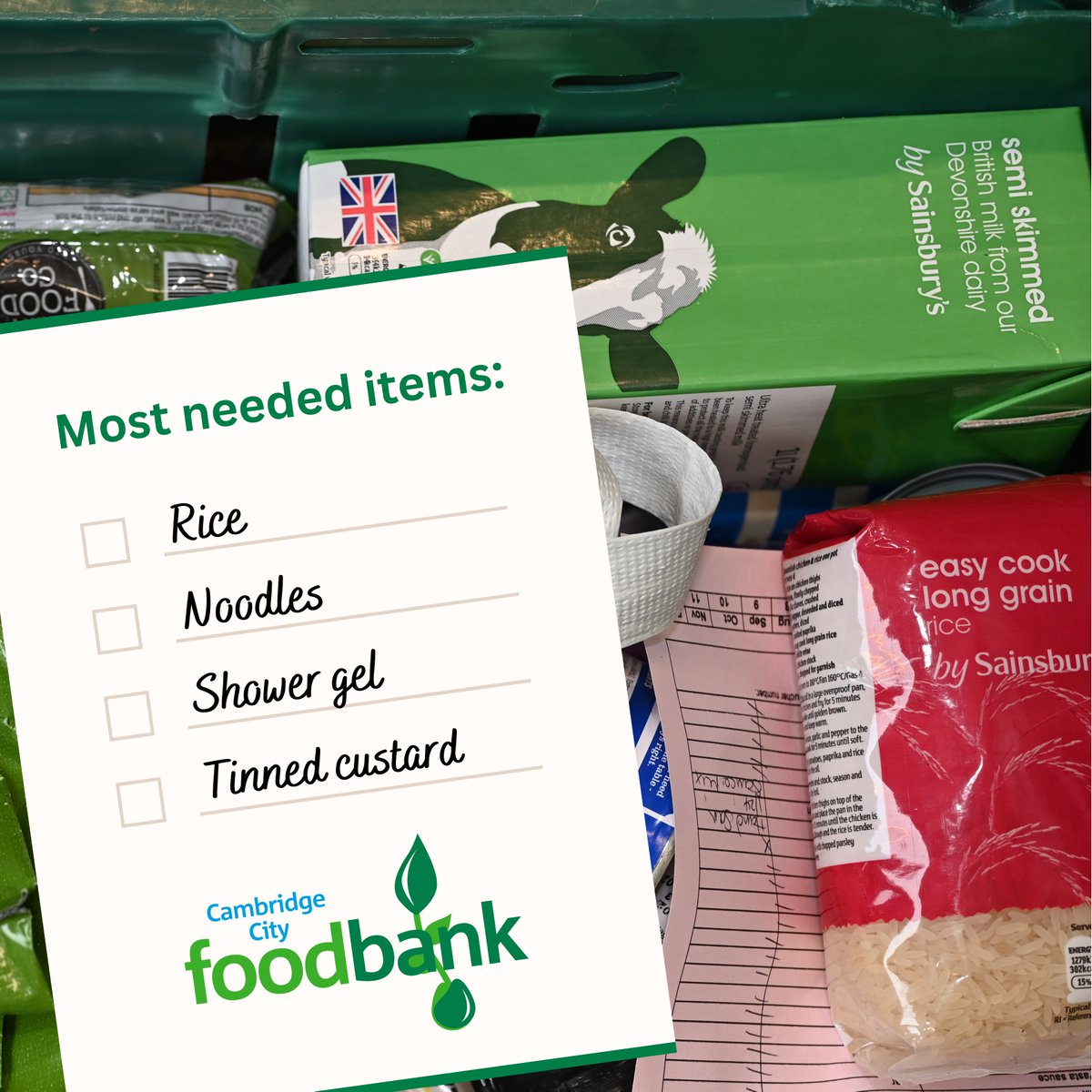 Did you know that 17% of UK households with children experience #FoodInsecurity? Nobody should have to experience that, especially children. Due to the increasing need for our support, we run out of key items quickly. If you want to help, please make a donation.💚 Please share.
