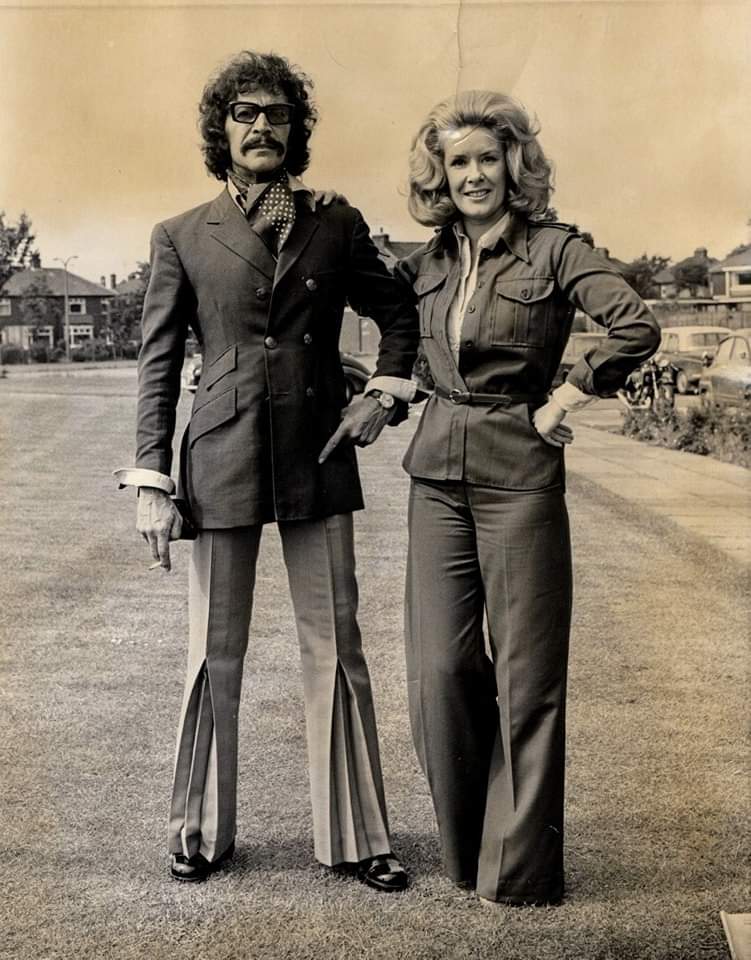 You may be cool, but you're not Peter Wyngarde 3-pleats in your kecks cool....