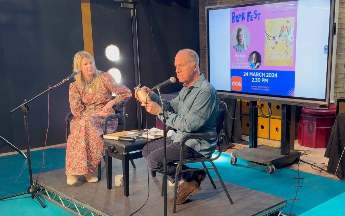 @orlandomurrin @EleanorFordFood @gowerst_books Thanks to @eleanorfordfood and @orlandomurrin for putting on such a great show - we learnt so much about spice! Watch out for the recording which will be online later this week. Thanks also to @yourallypally for providing such a fantastic venue for the first North London Book