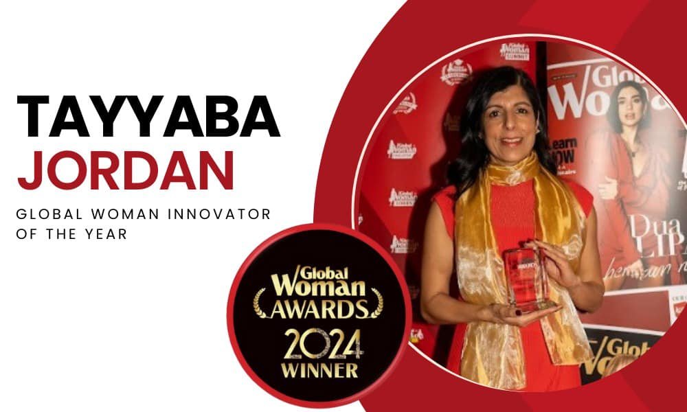 A round of applause for Tayyaba Jordan, clinching the prestigious Global Woman Innovator of the Year Award at the 2024 Global Woman Awards! 🏆 Your groundbreaking contributions are shaping a brighter future for us all. #InnovationChampion #GlobalWomanAwards 🌟🌍