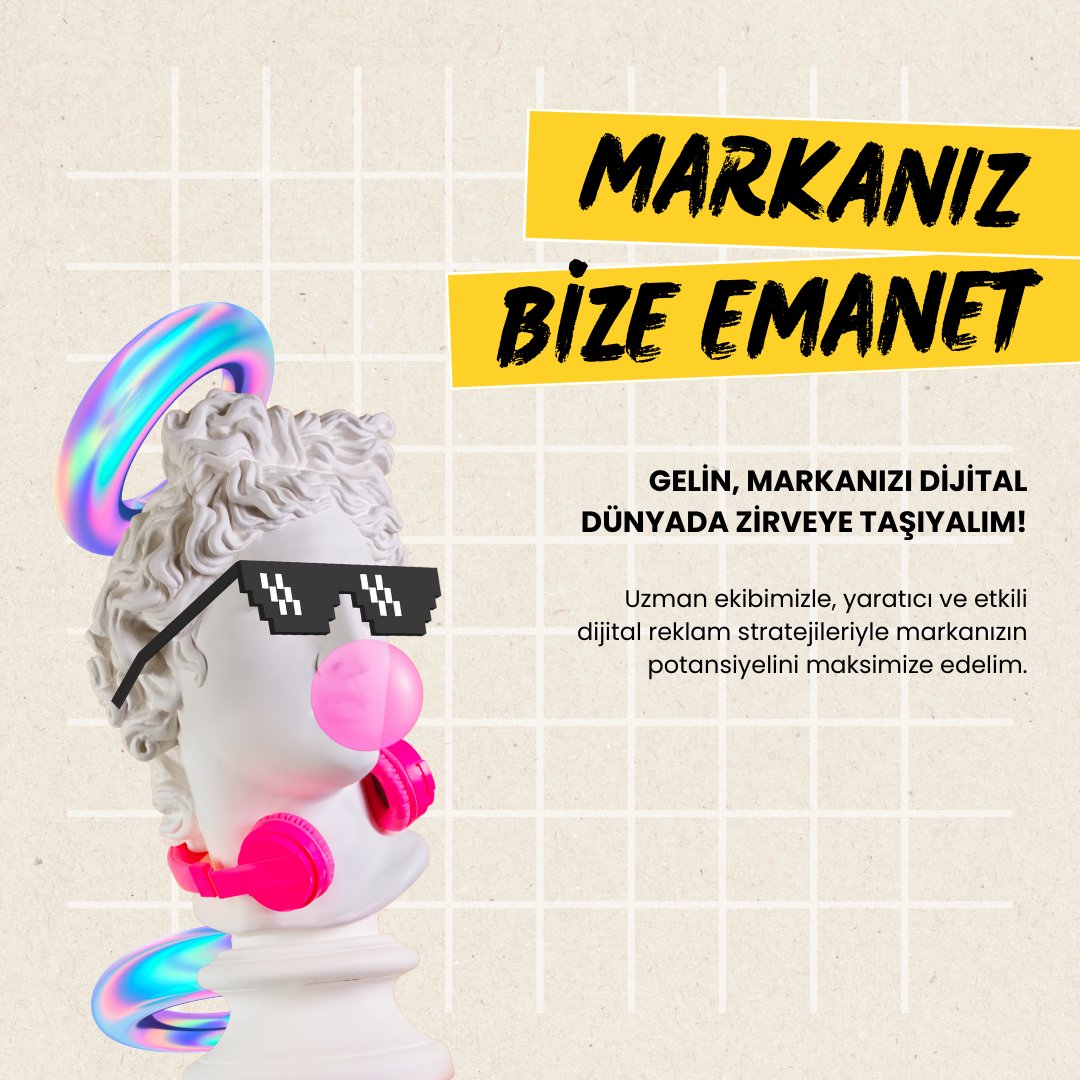 ✨Gelin, markanızı dijital dünyada zirveye taşıyalım!
Uzman ekibimizle, yaratıcı ve etkili dijital reklam stratejileriyle markanızın potansiyelini maksimize edelim! #lessmedya #markayönetimi #creative #digitalmedia