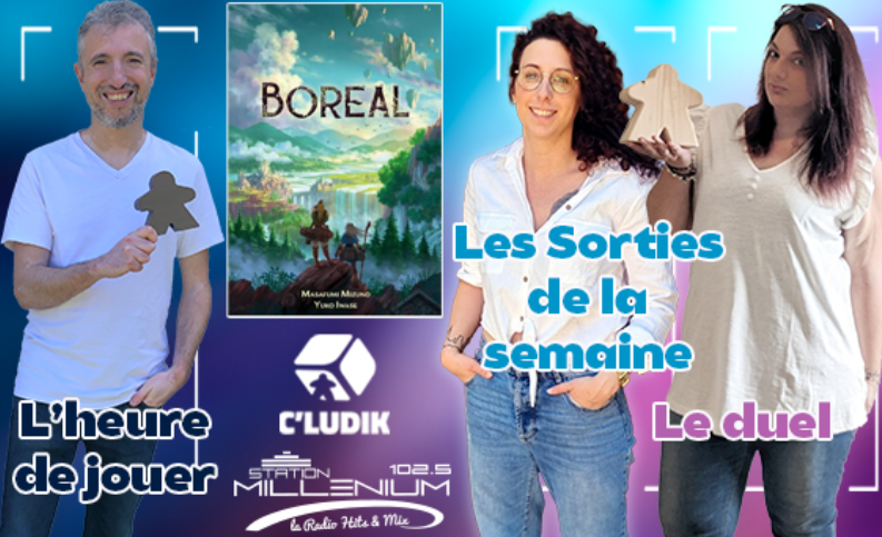 Spiral Éditions (@spiraleditions) on Twitter photo "Après District Noir, une belle petite pépite de ce début d'année"
<a href="/matt_cludik/">C’ludik</a> & <a href="/_Hina___/">🌺 Hina 🎲 Carnet des Geekeries</a> vous parlent de Boreal dans cet épisode de C'ludik (avec en bonus un petit duel entre nos 2 premiers jeux).
Merci pour leur enthousiasme !
C'est par ici : station-millenium.com/replays/boreal… "Après District Noir, une belle petite pépite de ce début d'année"
<a href="/matt_cludik/">C’ludik</a> & <a href="/_Hina___/">🌺 Hina 🎲 Carnet des Geekeries</a> vous parlent de Boreal dans cet épisode de C'ludik (avec en bonus un petit duel entre nos 2 premiers jeux).
Merci pour leur enthousiasme !
C'est par ici : station-millenium.com/replays/boreal…