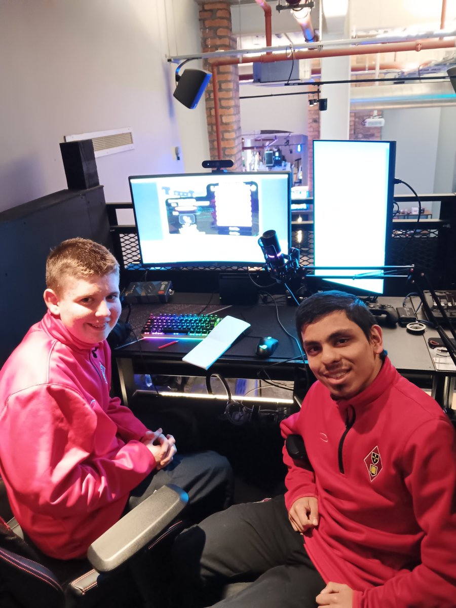 ComputingAtDAS's tweet image. A huge well done to Nasif and William, who have qualified for the @DigSchoolhouse esports National Finals at @WASDlive_ with their excellent commentating!