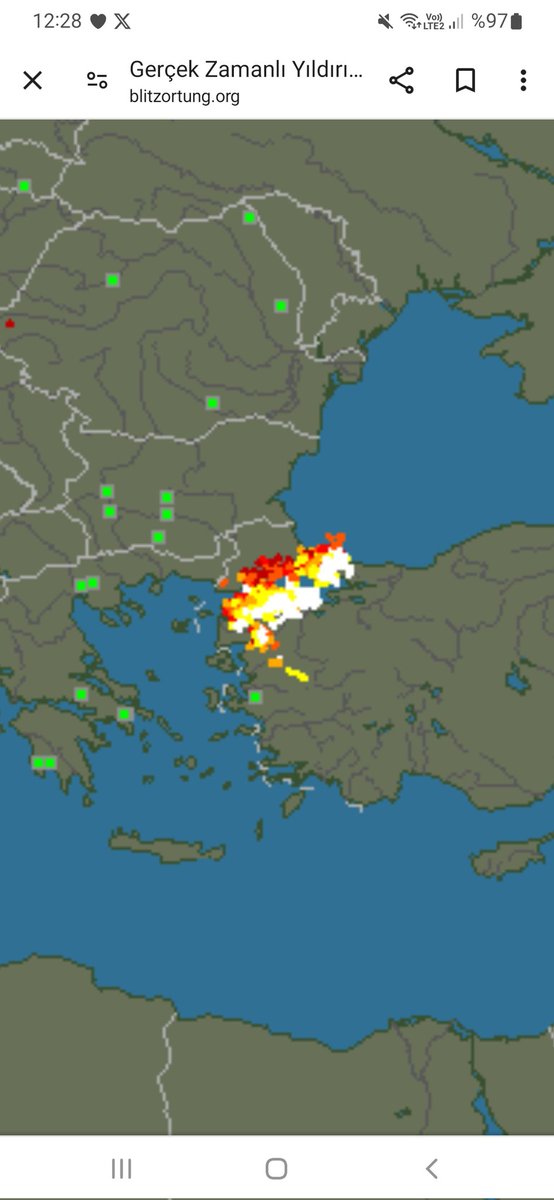 Geldi ve Vurdu ⛈️⚡️