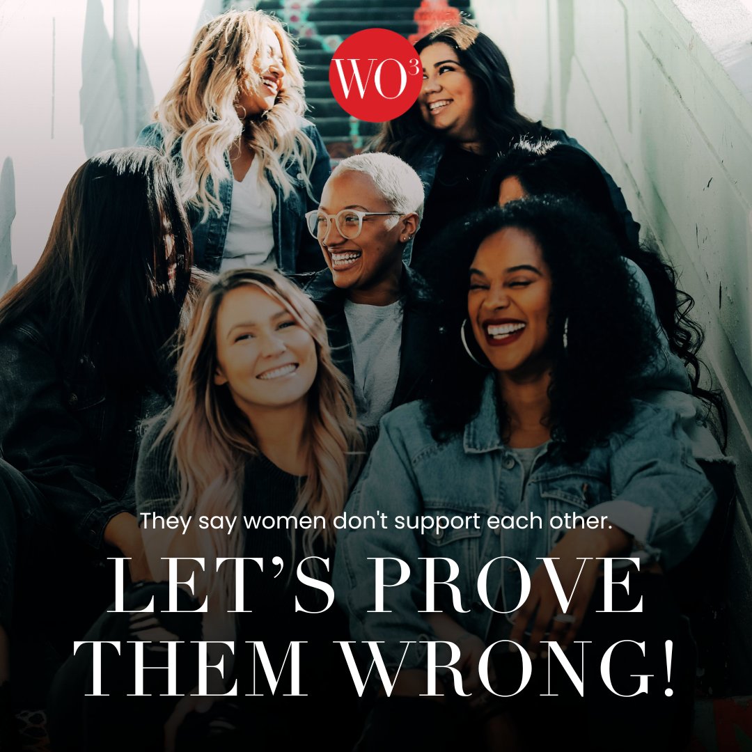 In a world where women are often pitted against each other, let's shatter the stereotypes and celebrate the undeniable truth: women uplift, inspire, and champion each other every step of the way. 💖👭

#wo3connect #isupporther #womensupportingwomen #sisterhoodstrong