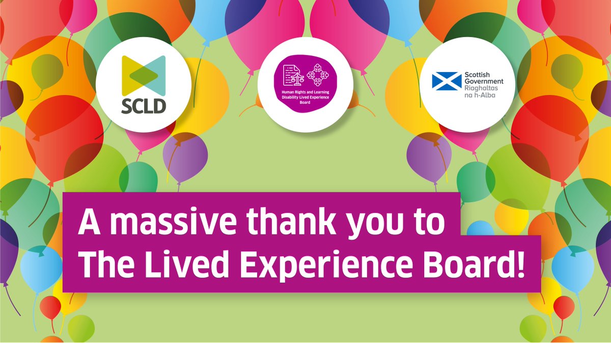We hosted an end of project celebration to say a massive thank you to the Lived Experience Board for their incredibly hard work and dedication this year, pushing the importance of having a Scottish Human Rights Bill that works for people with learning disabilities.