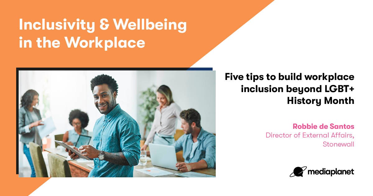 The #InclusivityintheWorkplace and #WellbeingintheWorkplace campaign is out 🙌🎉 You can find it in today's @guardian and online at tinyurl.com/3rkbdxb9 featuring @robbieds with @stonewalluk #GenderEquality #InclusiveRecruitment #DEI