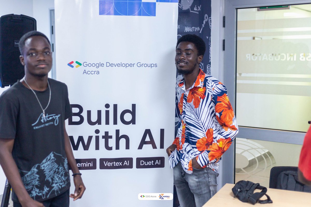 🎉 Thrilled to have been part of @GDGAccra Build with AI panel. Insightful talks as we delved into AI's transformative role across sectors! #AI #GDGAccra #TechTalks #BuildWithAI
Photo credit: @kwekutech
