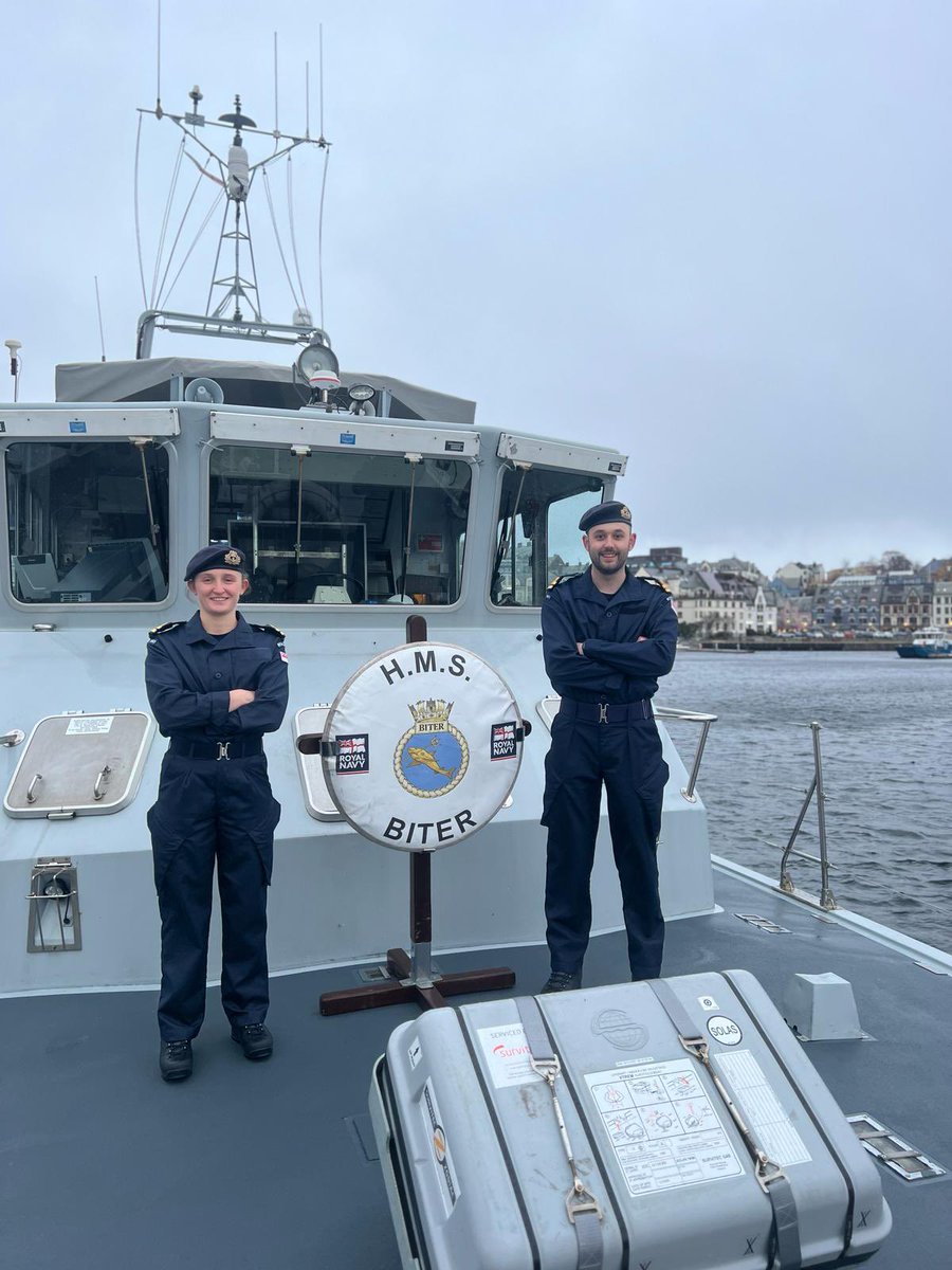 Lt Sophie Tulloch has assumed Command of HMS Biter. Best of luck to Lt Ellis Green as he moves on into his next adventure!