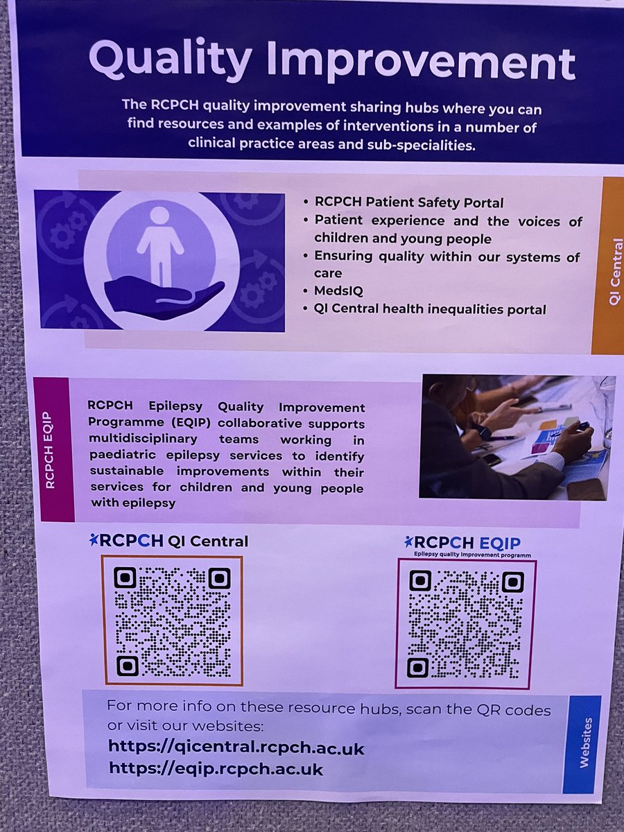 Sahana Rao (@dr_sahanarao) on Twitter photo Are you interested in Patient safety and Quality improvement ?
Keen to improve experience for patients and colleagues? Share projects across the country?
Hear <a href="/PeterLachman/">Peter Lachman</a> <a href="/RCPCH_and_Us/">RCPCH_and_Us</a> and impressive projects.
See you at the session in Hall 1A at 2:30. Are you interested in Patient safety and Quality improvement ?
Keen to improve experience for patients and colleagues? Share projects across the country?
Hear <a href="/PeterLachman/">Peter Lachman</a> <a href="/RCPCH_and_Us/">RCPCH_and_Us</a> and impressive projects.
See you at the session in Hall 1A at 2:30.