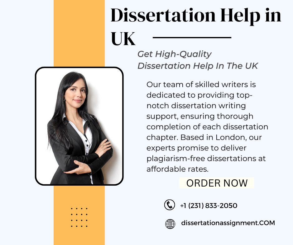 Payessaywriting's tweet image. Expert UK Dissertation Writing Services: Master Every Chapter Affordably
 #Dissertationassignment #dissertationassignmenthelp #dissertationwritinghelp #dissertationhelperWhatsApp link:wa.link/870dwd
Order Now:dissertationassignment.com
