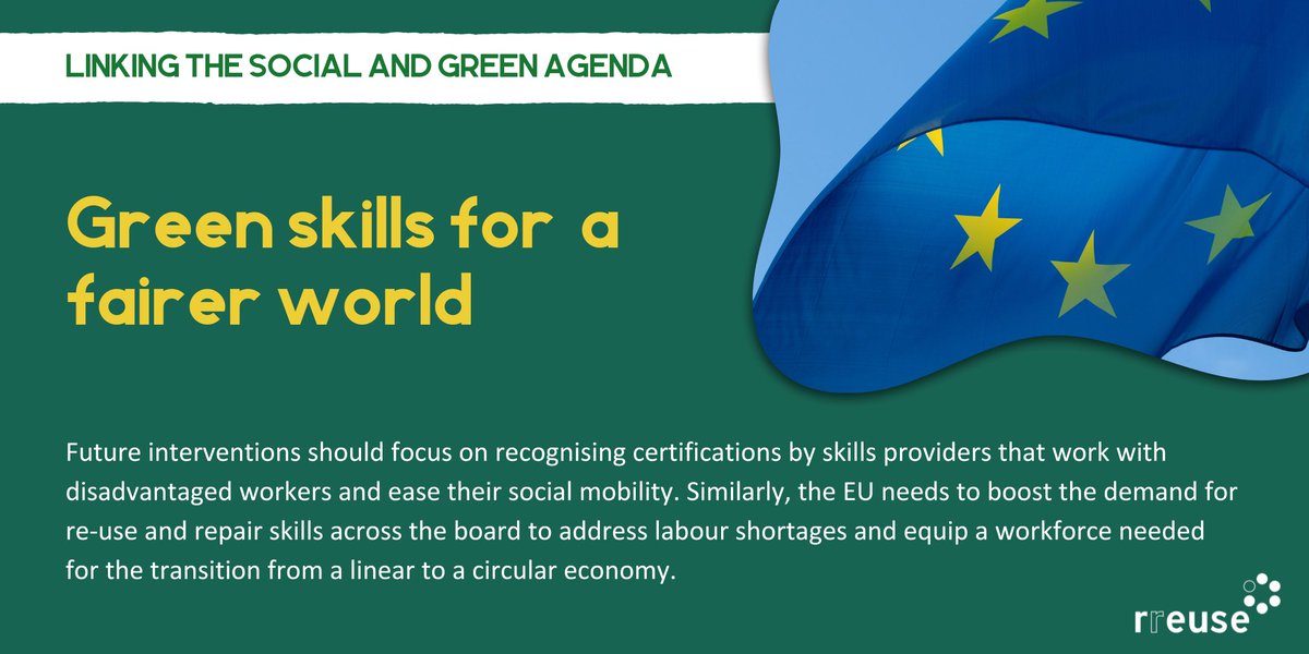 #Socialenterprises prove that manual skills development is essential for #jobcreation and preparing the workforce for a #circular future. 🤷‍♀️However, formal education is prioritised over informal and on-the-job #skills development! 📗Read our #manifesto👉t.ly/DH-Vj
