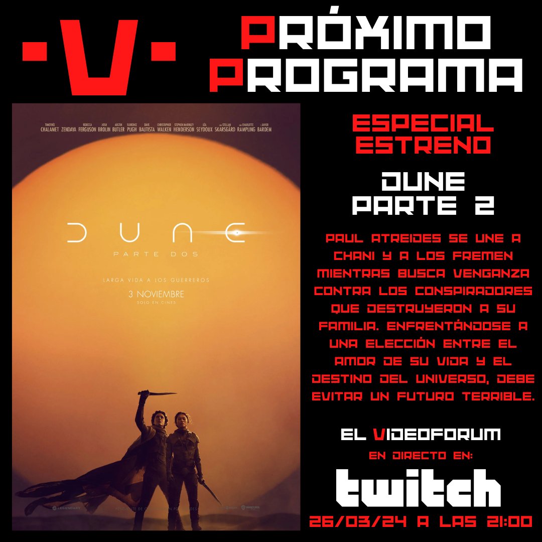 El Videoforum tweet media