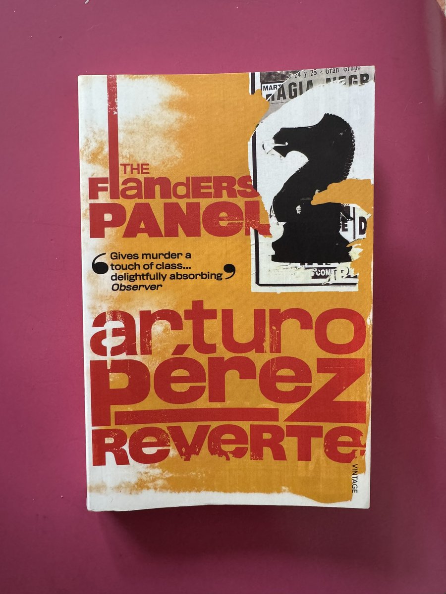 As part of my series on novels with games in, I’ve really enjoyed The Flanders Panel recommended by @ntoniocebola which features a great game of chess that mirrors the story. Another one for a second trip Around the World in 80 Games @4thEstateBooks