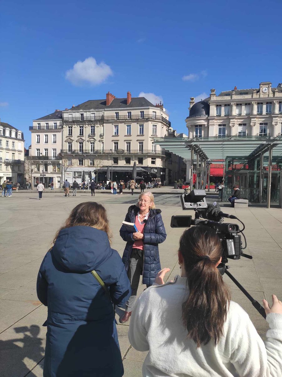📹 Le Ralliement d' #Angers est dans la chronique 'Les + belles places de France' de la matinale de @TF1 @Bonjour_TF1 / @Bruce_Toussaint ! 📺Qqs jours après le tournage, voici le reportage (à partir 1:59:58) tf1info.fr/replay-tf1/vid… #relationspresse #anjou
