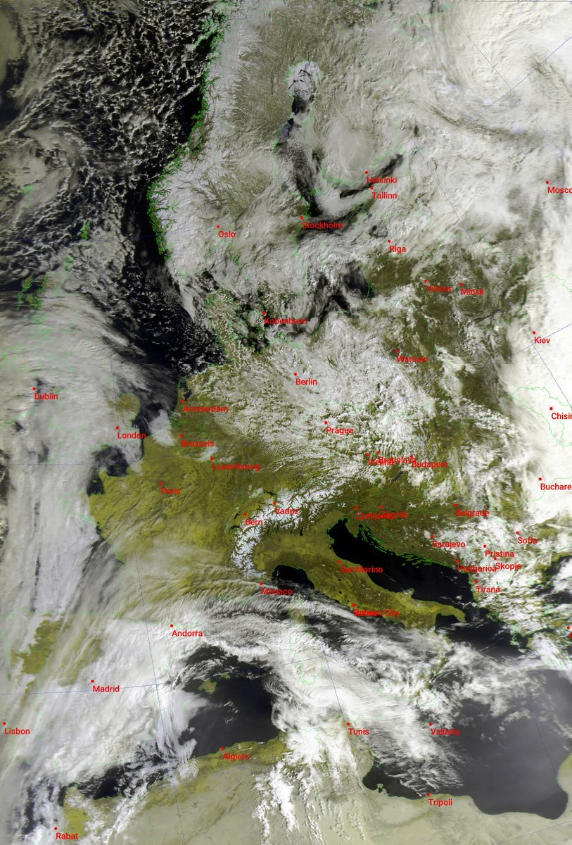 ja6_uar's tweet image. Meteor M2-3 HRPT via #satdump handtracked