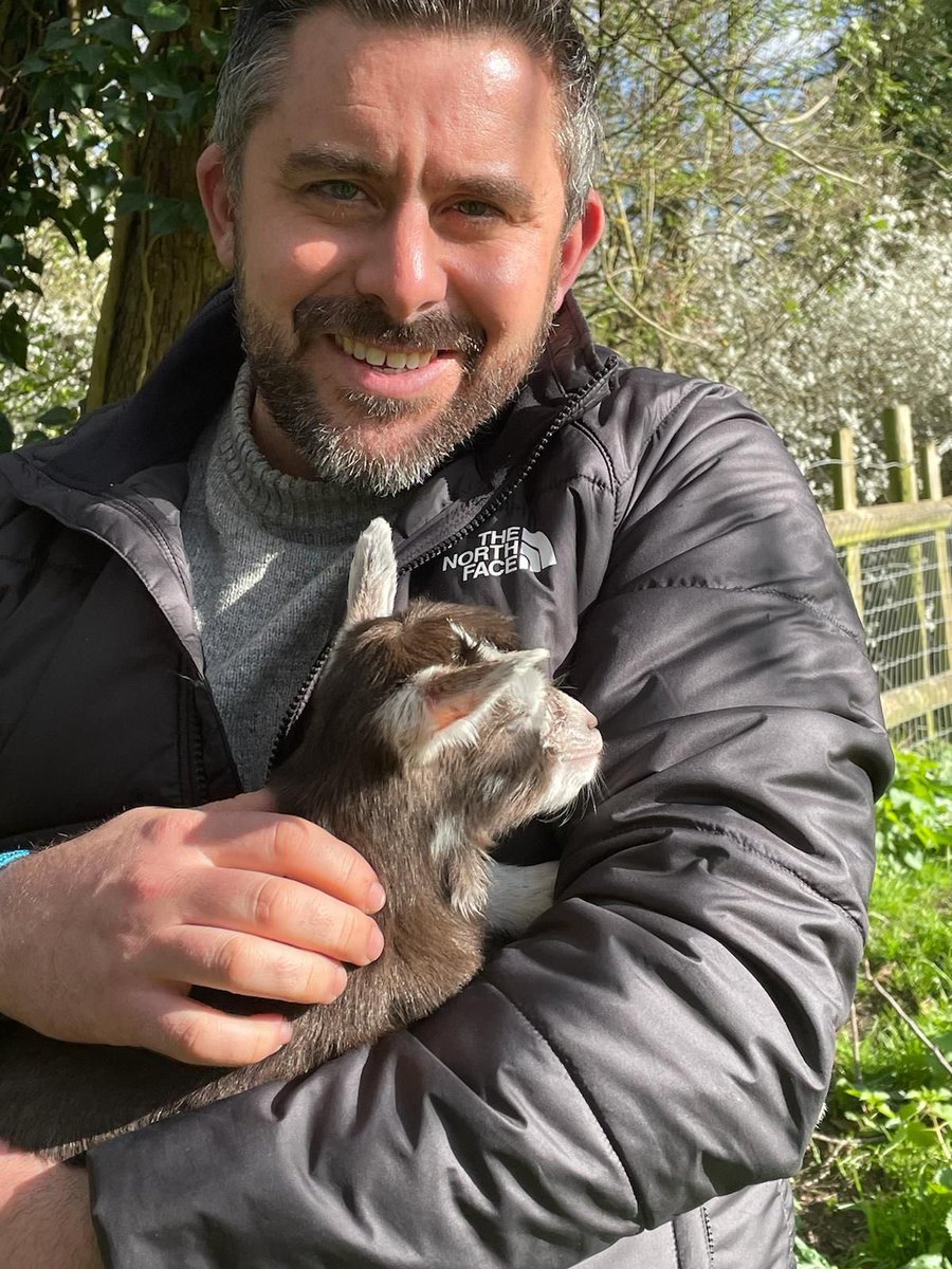 SaintNicksSch's tweet photo. Exciting news from #SaintNicksSch, we have welcomed a new addition to the #StNicksCommunity - a baby goat, named Clover! Born healthy on Sunday, this adorable little one is already bringing so much joy to our community and our pupils were delighted to hear the news this morning. https://t.co/EXAOrwHR2f