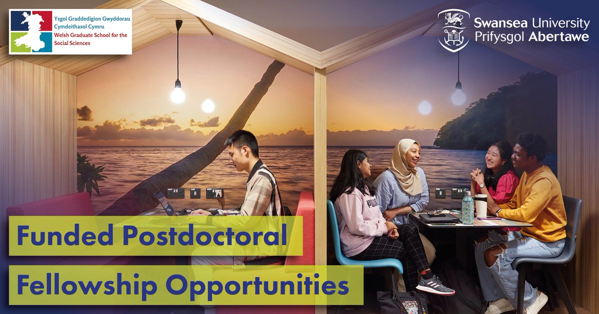 📢 Postdoctoral Fellowships 📢 Aimed at those in the immediately postdoctoral stage of their career to consolidate their PhD research for a further funded year 📅 Learn more: bit.ly/WGSSS