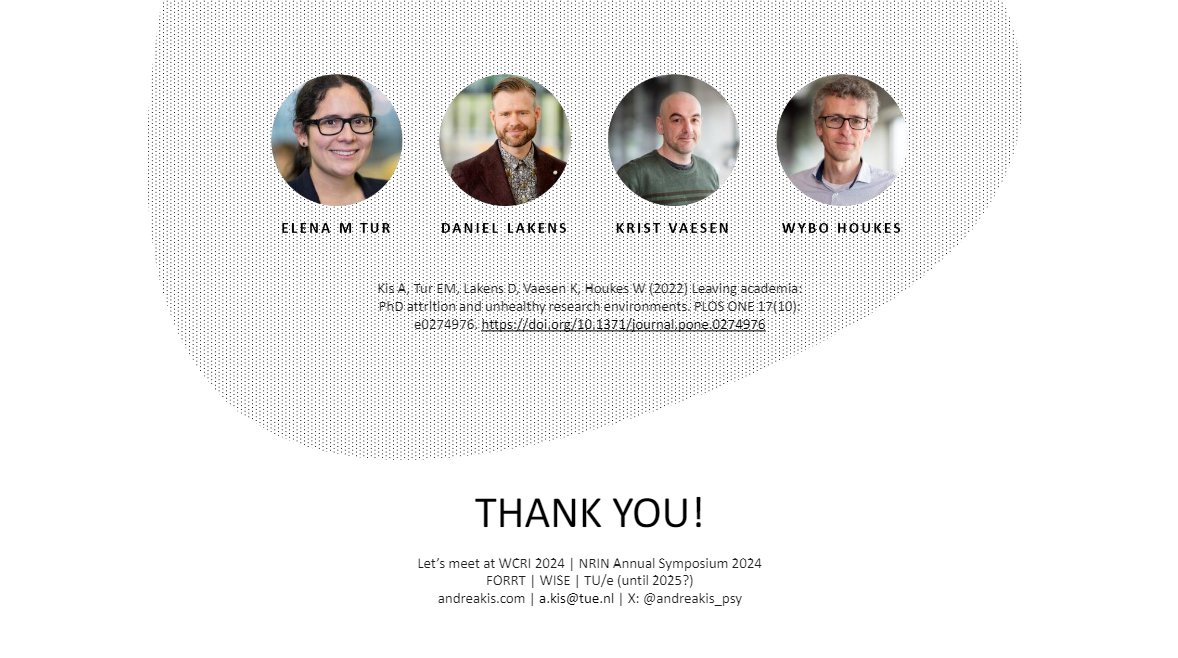 I really enjoyed giving this webinar, even with my screen sharing being slightly less compliant than what I hoped for😄 And it's amazing that these presentations are made freely available via #YouTube ▶️by the wonderful @NRIN_Integrity group. Huge thanks for their work!