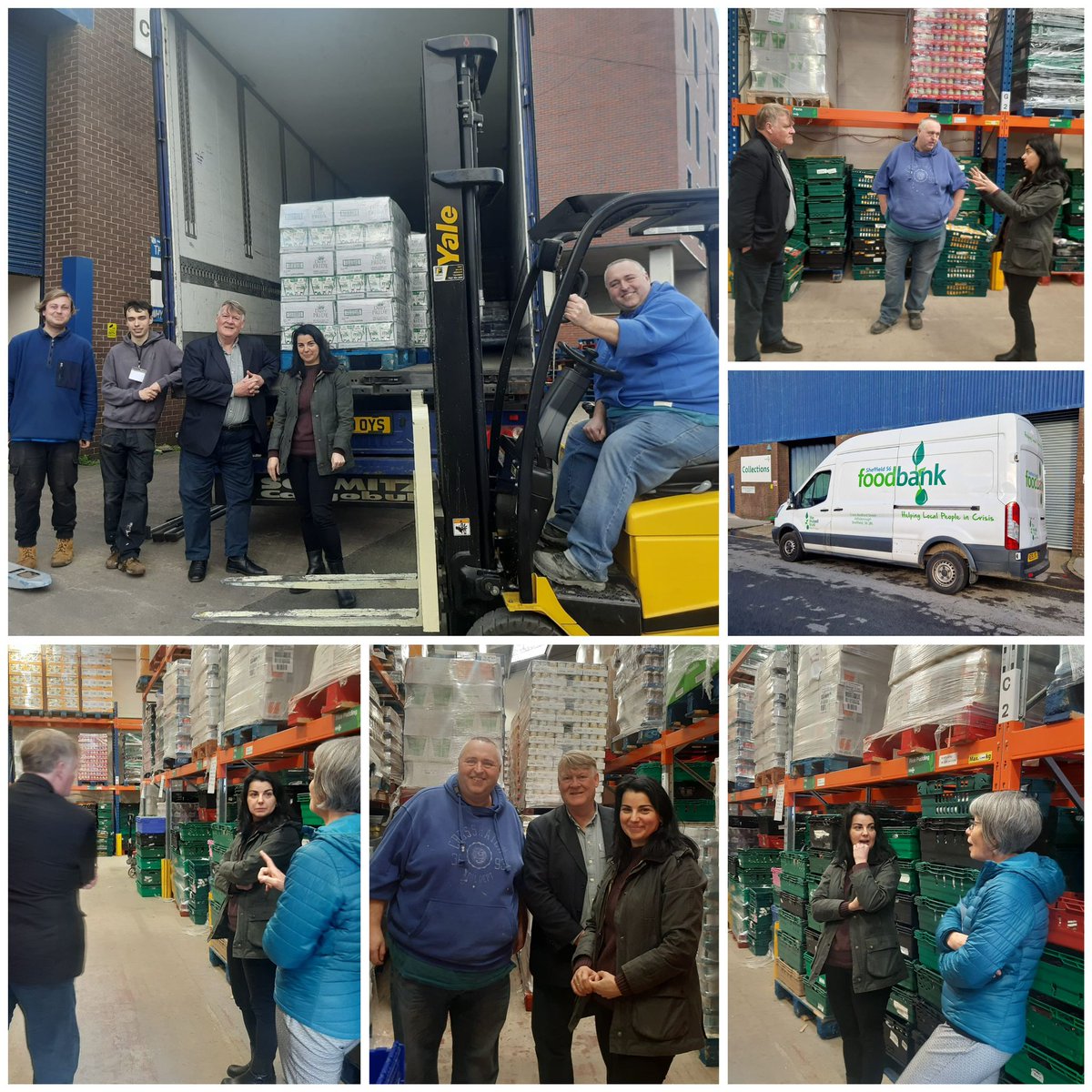 🌟 Broomhill and Sharrow Vale Ward Councillors: Brian Holmshaw, Angela Argenzio, Maleiki Haybe visited @S6Foodbank to see firsthand the essential support they provide to communities. Cllrs recently approved funds to support the Foodbank deliver vital services in the ward ❤️