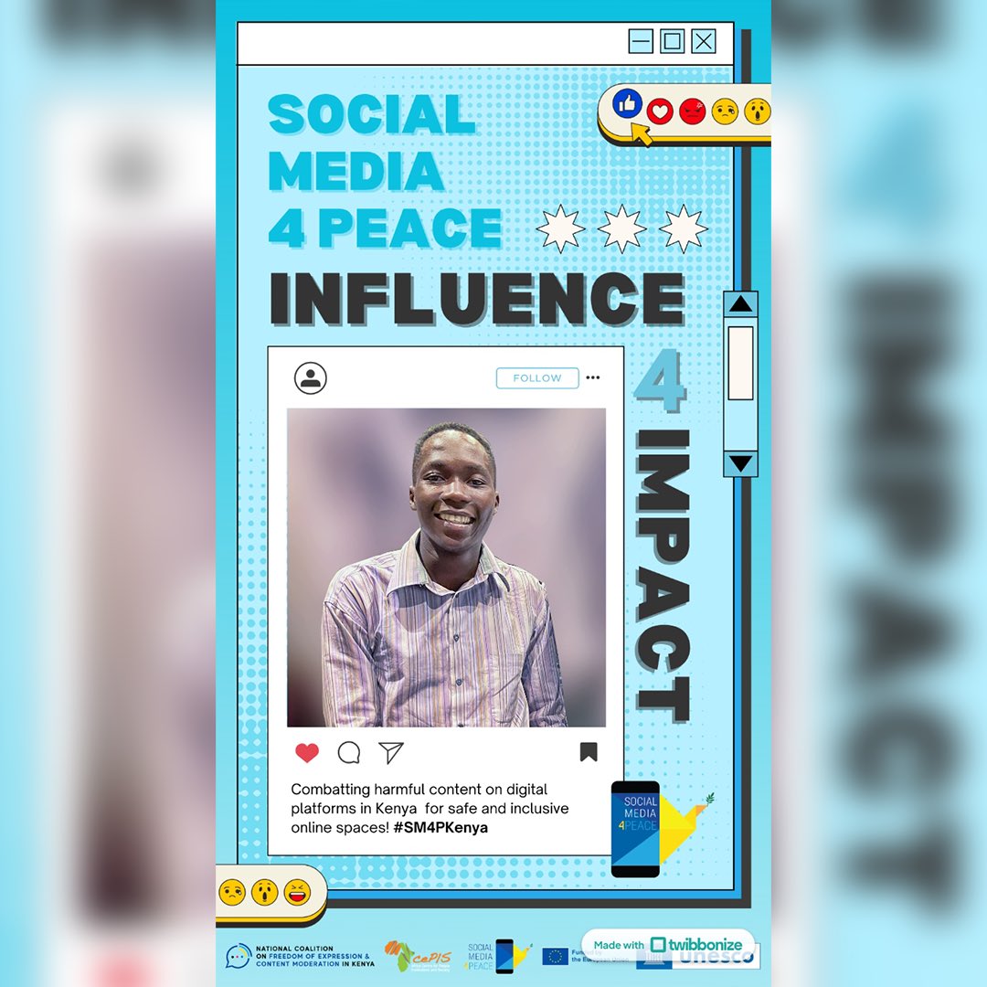 We are in the digital age, where freedom of expression and online safety are constantly threatened by hate speech and mis/disinformation. Let's work together to make the internet safe for everyone!. #SM4PKenya #Influence4Impact @FECoMo_kenya @_acepis @UnescoEast