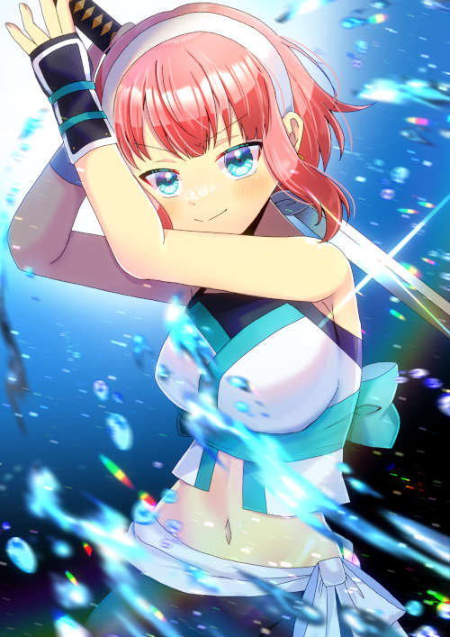 「ヒノワが征く!のヒノワを描かせて頂きました!リクエスト有難うございます #ヒノワ」|ヒヨヨ@skeb募集中のイラスト