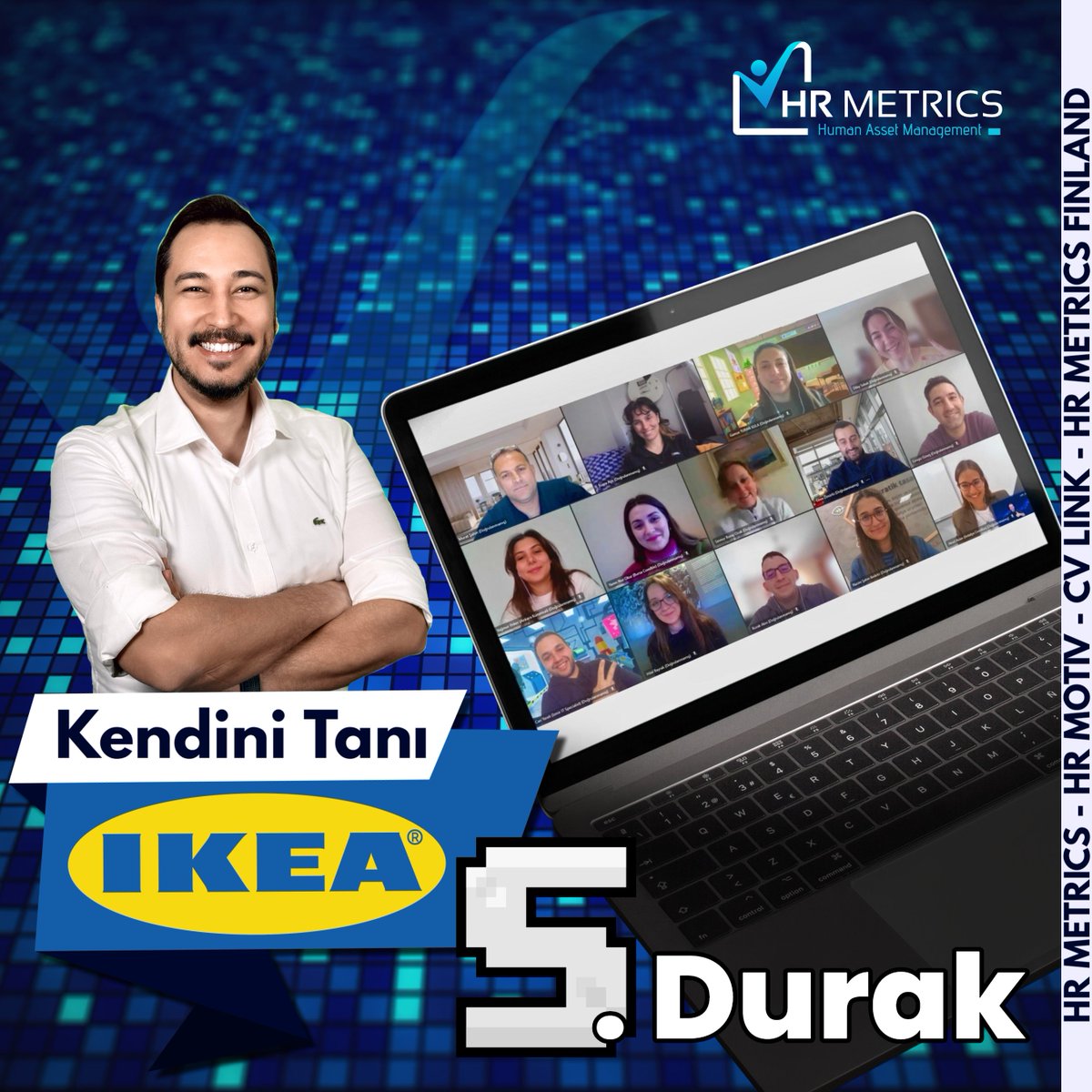 HRMetricstr's tweet photo. @IKEATurkiye  ile "Kendimizi Tanımak" için birlikte çıktığımız yolculukta 5. durağımızdaydık. 🚏 Bir an için dağılmayan odakları, soruları ve değerli katkılarıyla sohbetimizin daha da keyifli geçmesine olanak sağlayan değerli IKEA Türkiye ekibine teşekkürlerimizle 💞

#assessmentcenter #ikea #hrmetricstr #kişilikanalizi
