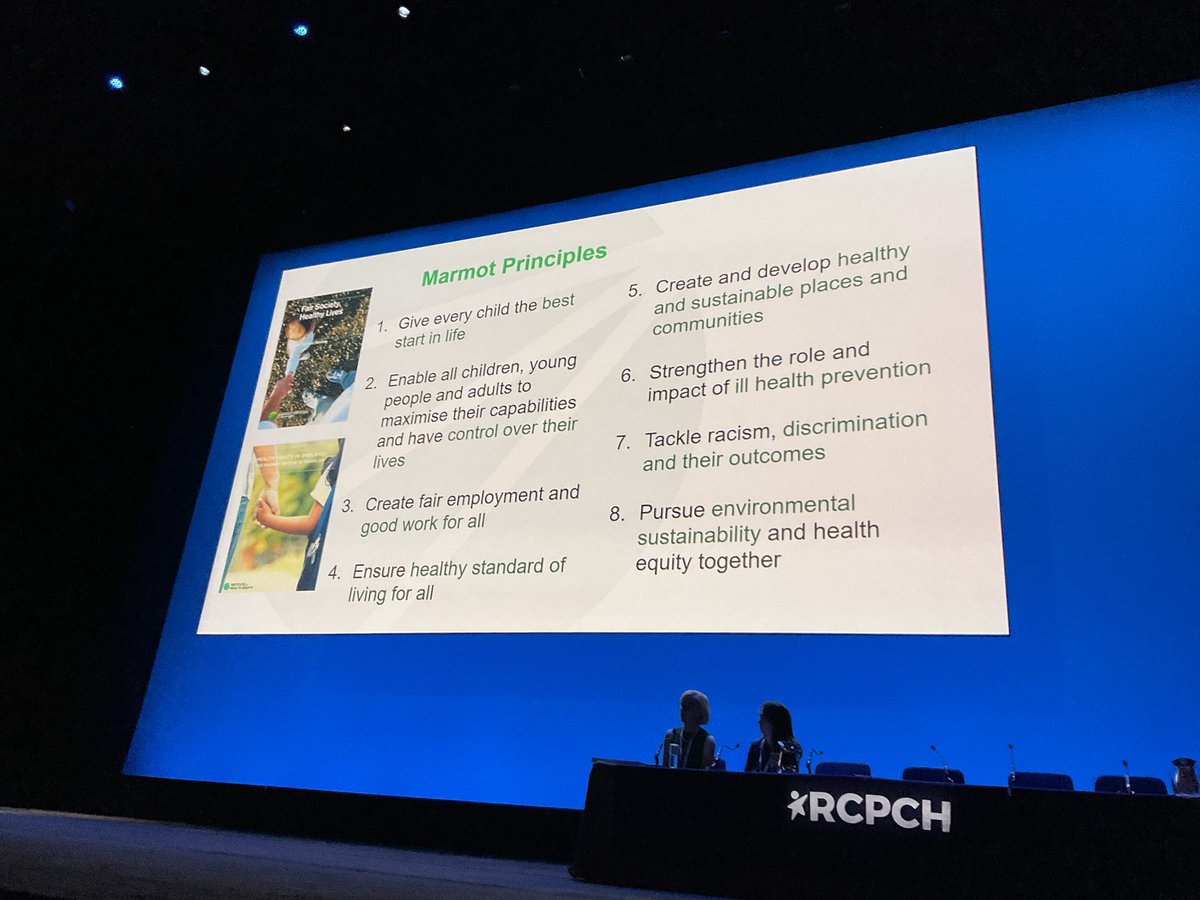 .@MichaelMarmot opens @RCPCHtweets #RCPCH24 following the young people’s inspiring presentation