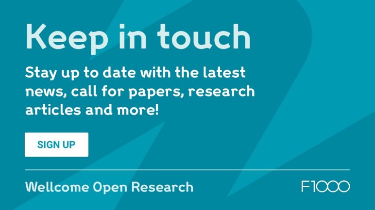 Want to stay up to date on all the latest content, calls for papers, events, and more from Wellcome Open Research? Sign up for our newsletter today and never miss an update: spr.ly/6019nfATh