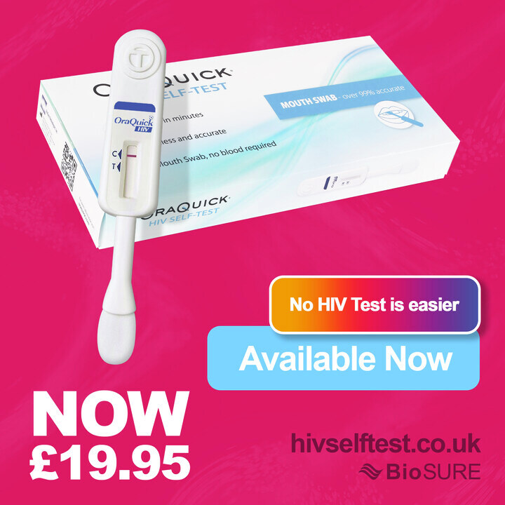 #TakeControlOfYou Testing has never been easier so #ChooseOral with the OraQuick HIV Self Test £10 off - Only £19.95 Simple mouth swab, extremely accurate and your own result in minutes. #BeBioSure #GetTested #KnowYourStatus #EndHIV kont.ly/e971b4a8