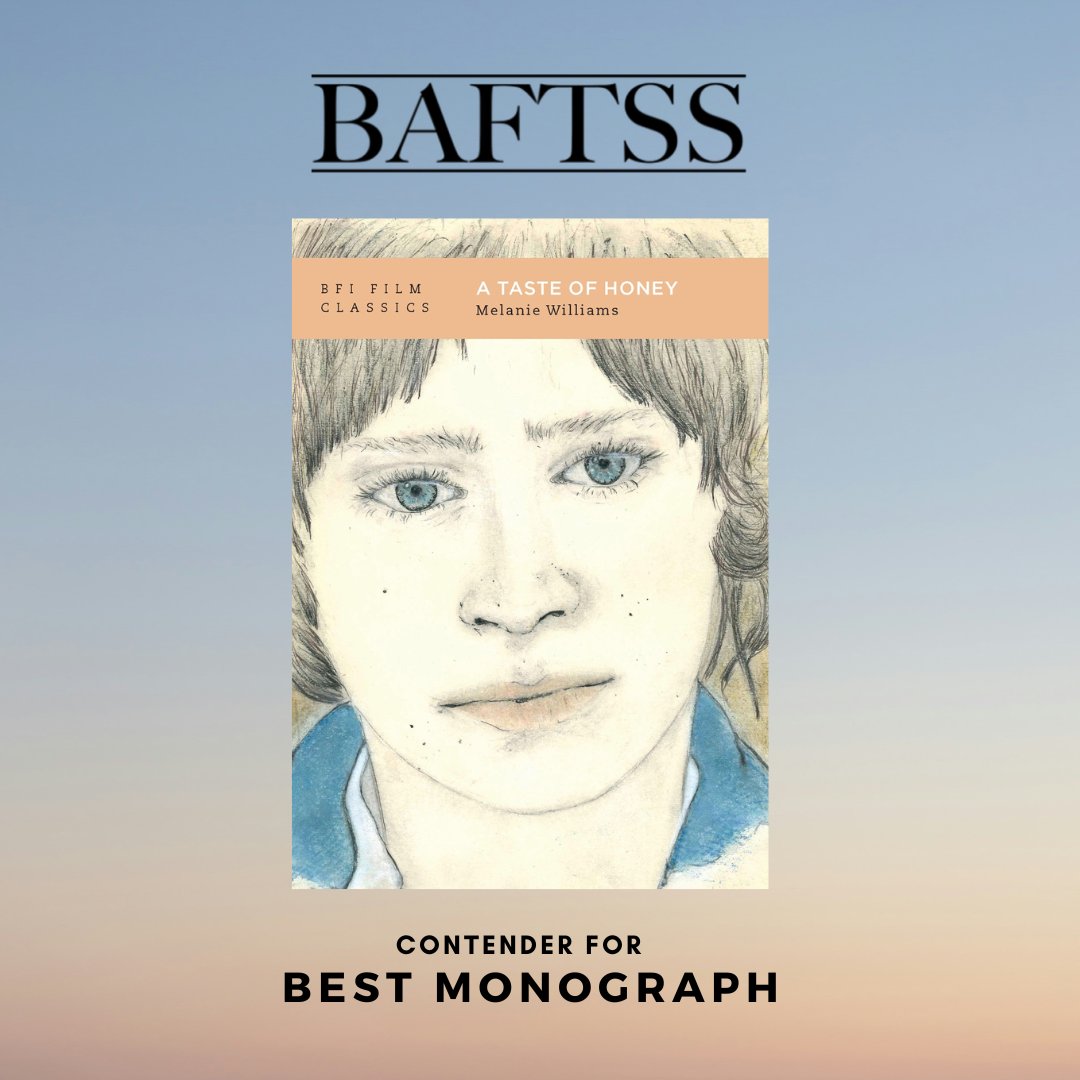 A Taste of Honey by @BritFilmMelanie has been shortlisted as a @baftss awards contender, for the best monograph category! 🎉 #BFIFilmClassics 🔗: bit.ly/3vpz2KX