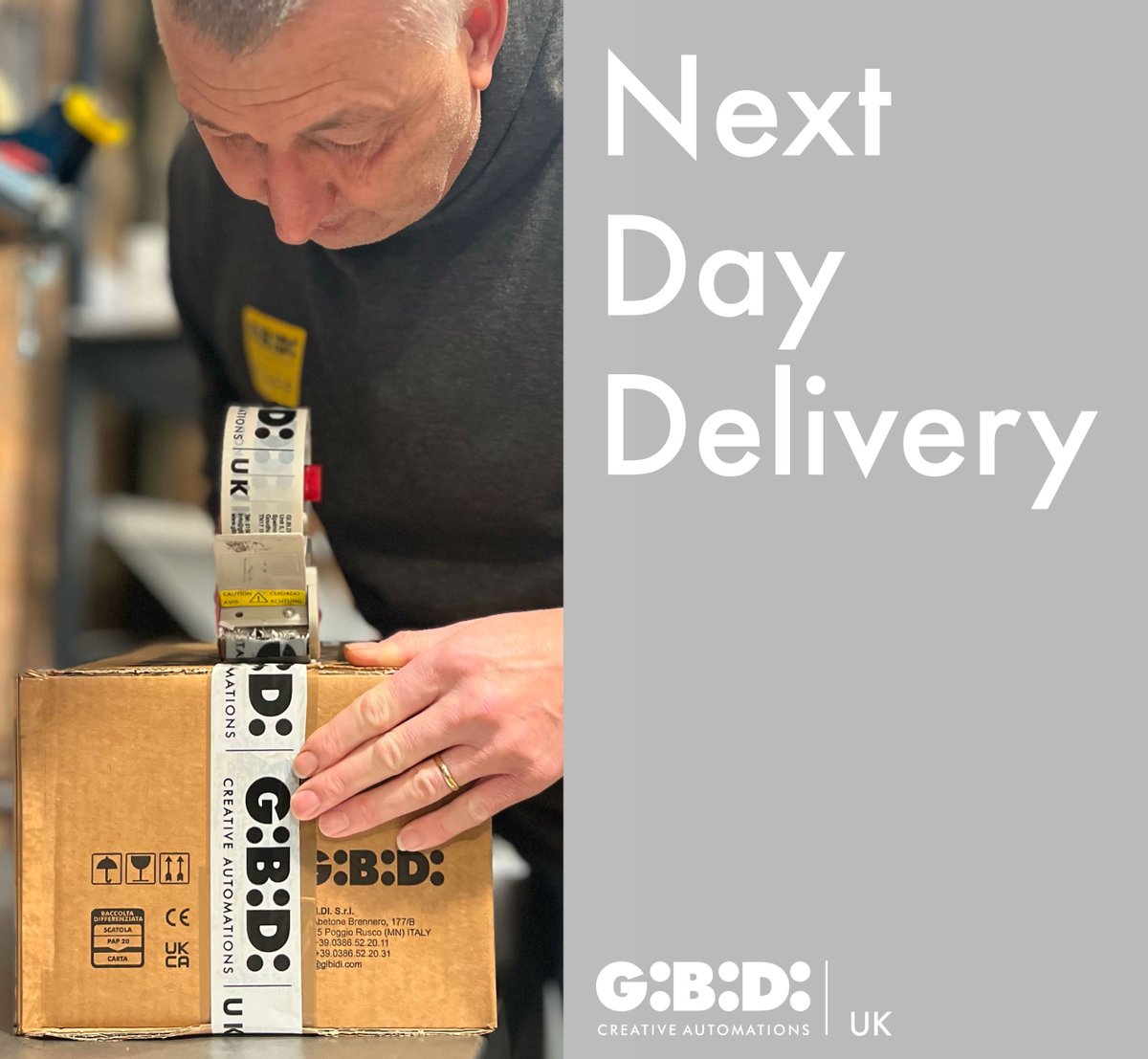 Do you know we provide next day delivery?

Our team is commited to ensuring your products arrive on time, provided the order is placed before 3pm.

Head on over to our online shop at buff.ly/3wLGXCx to place your next automation order.
