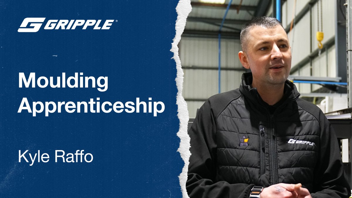 Our passion for making game-changing solutions starts with you. Read more about life as a Gripple apprentice here: ow.ly/epfr50R0S35 Apply for a moulding apprenticeship today: ow.ly/uAX450QZ6LR #Apprenticeships