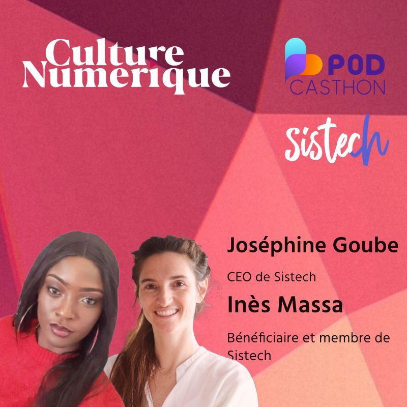Top départ pour le Podcasthon 🎙️
Siècle Digital a tendu le micro à Sistech, qui œuvre à l’émancipation des femmes réfugiées via la tech et le numérique.
Avec <a href="/josephinegoube/">Joséphine Goube</a>, CEO de <a href="/SistechGlobal/">Sistech</a>, et Inès Massa, bénéficiaire et membre de l’association ⏯️ linktr.ee/culturenumeriq…