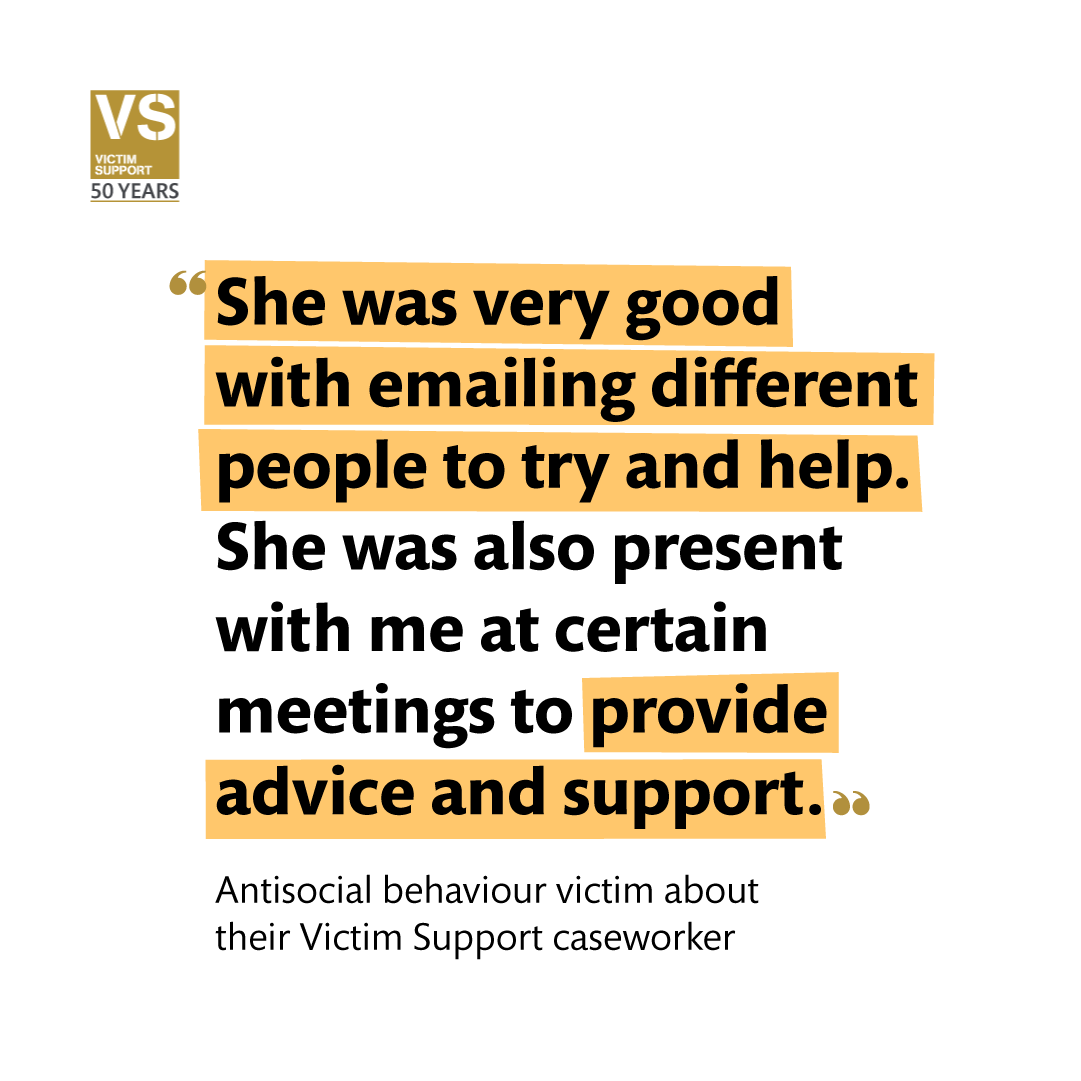 After experiencing crime, you may find yourself overwhelmed with tasks related to it, such as filling out forms and talking to the police. We're here to help you navigate through this difficult process. We understand. 📞08 08 16 89 111 💻victimsupport.org.uk/live-chat #50Voices