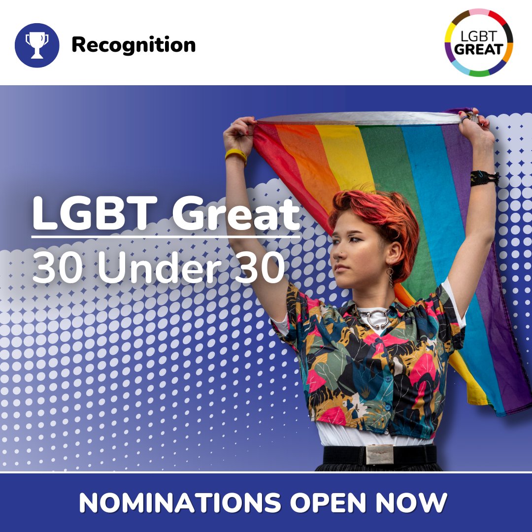 🌈Do you know a young person who is going above and beyond to support and empower inclusion? 🌈Nominations are now open for the 2024 30 under 30! ➡l8r.it/byGb #ProudToHire #Mentoring #Careers #FinancialServices #ProfessionalServices #ProudWork #LGBTGreat