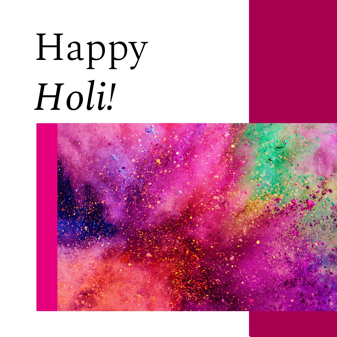 uniofgalway's tweet image. Happy Holi to all who celebrate!

Today, we embrace the vibrant festival of colours, symbolising joy, love, and the triumph of good over evil.

#UniversityOfGalway #ForYouForTomorrow #Holi2024