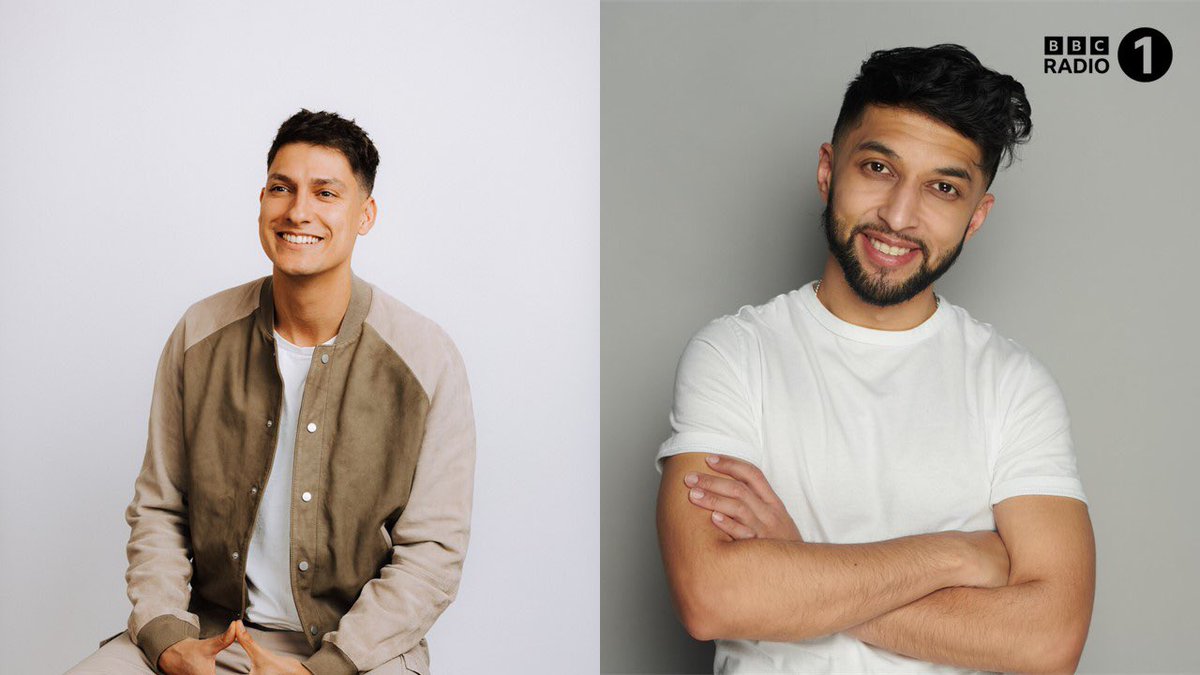 📢📢📢   Introducing two new presenters to Friday Early Breakfast on Radio 1! They will each takeover the slot as part of a monthly rotation.   Congratulations to...   ✨April – @RichieDriss ✨May - @SMASHBengali
