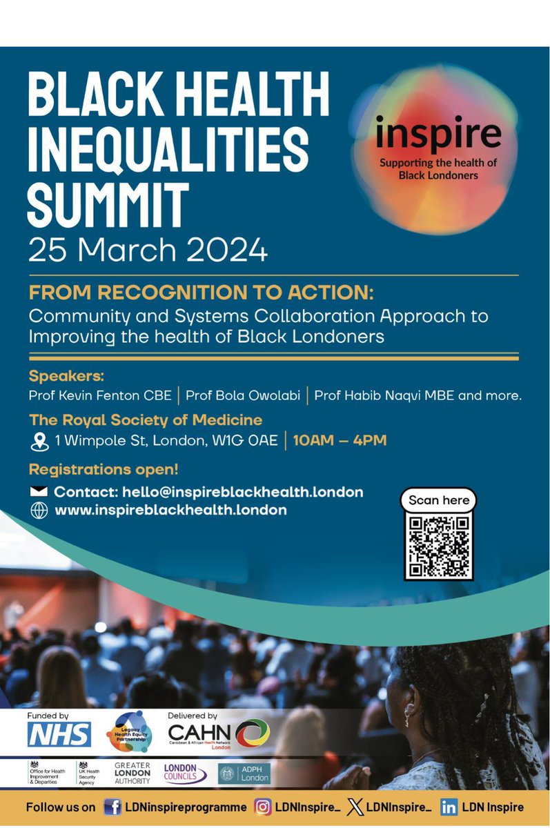 Racism is a public health issue - key note address by Prof Kevin Fenton @ProfKevinFenton the first Black Health inequalities summit in London on a bright Monday morning. @felicia_kwaku @CalvinMoorley @joan_myers @NhccUganda @CNOBME_SAG @RuthOshikanlu @JaneRuth_Aceng @NHSEngland