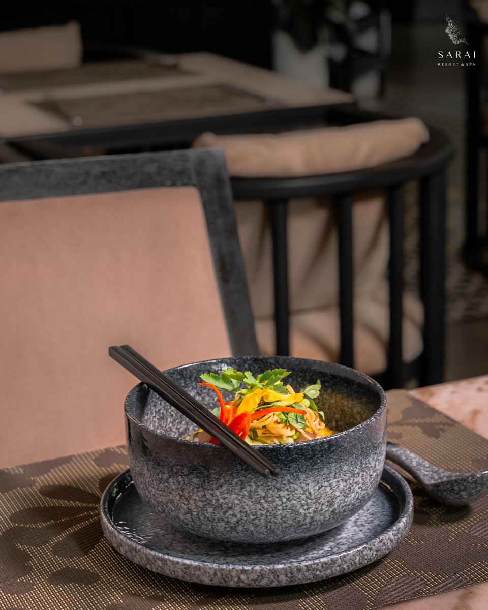 SaraiResort's tweet photo. " 𝐊𝐡𝐦𝐞𝐫 𝐍𝐨𝐨𝐝𝐥𝐞𝐬 " Our cherished tradition passed down by our ancestors. From fragrant broth to tender noodles, each bite tells a tale of heritage and flavor. Indulge in a taste of our rich culinary history today!
 https://t.co/Tl9nhTVLp1
#hospitality #hotel #spa https://t.co/VnJ3lDLiwY