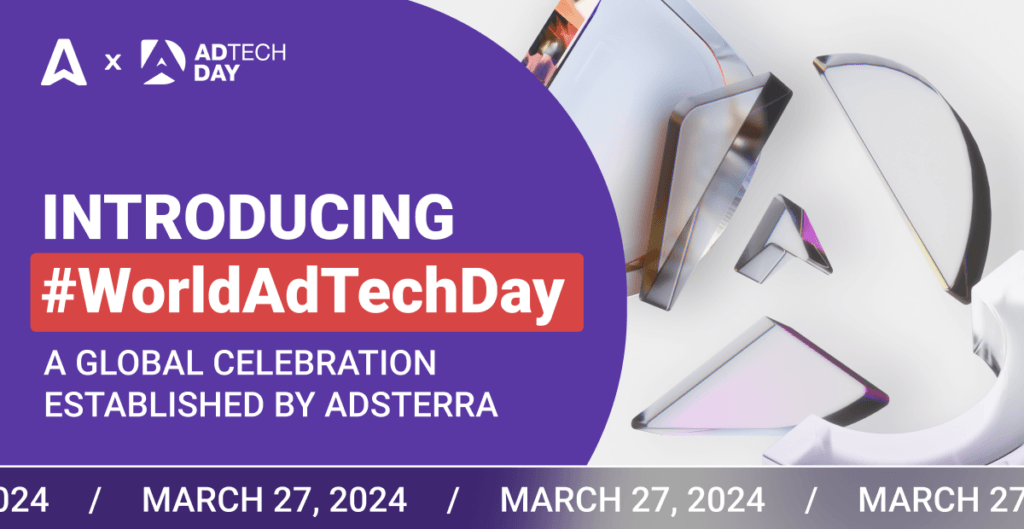 Introducing World AdTech Day: Celebrating adtech innovators worldwide: businessofapps.com/news/introduci… via @AdsterraNetwork