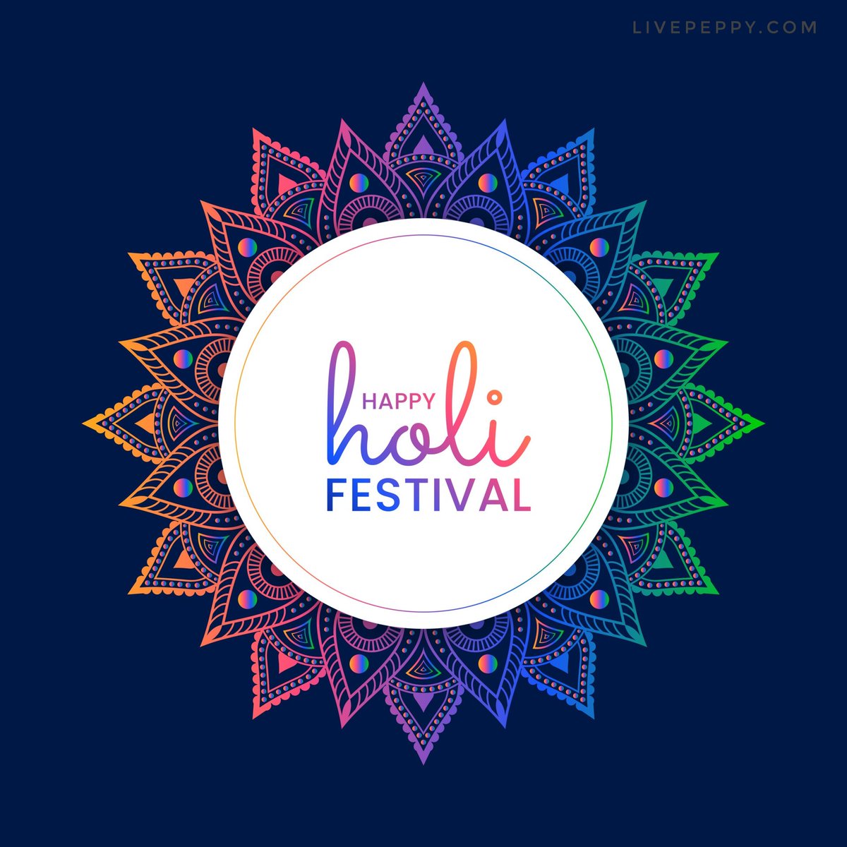 LivePeppy's tweet photo. Wishing everyone a vibrant and joyful #Holi from https://t.co/A9LiENIJUj - Be happy, Be Peppy! 🎨 
#HappyHoli #LivePeppy #BeHappy #BePeppy https://t.co/dXAGJf1BOT