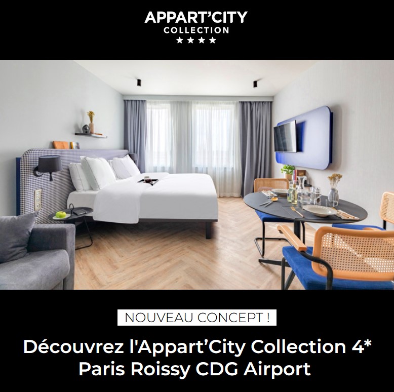 #NOUVEAUTÉ 📷 : Idéalement situé dans la zone hôtelière, à une distance de seulement 3 km de l'aéroport #Roissy CDG et à proximité du parc des expositions de Villepinte, cet appart-hôtel devient votre choix privilégié pour vos événements professionnels. bit.ly/49i9vkY